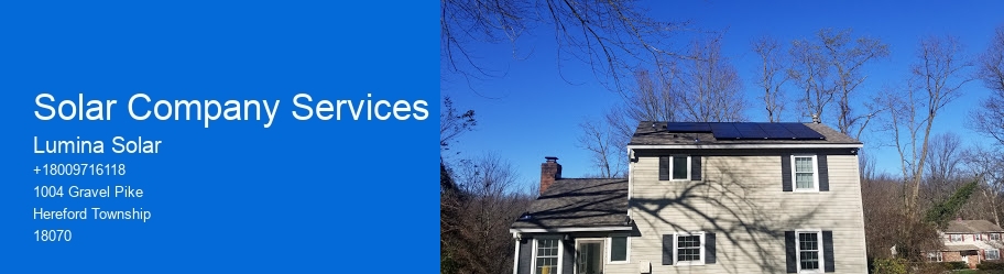 Solar Company Services